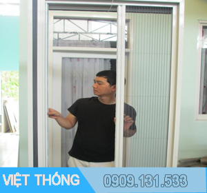Cửa lưới chống muỗi giá rẻ tại Việt Thống